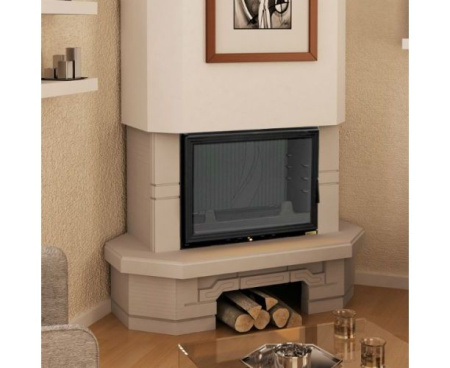 Камин Мета Акцент с топкой Камилла 700 угловой