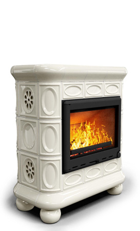 Печь камин КимрПечь Медальон Пристенный Ваниль