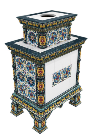 Печь камин КимрПечь Кострома Центральный Двухъярусный Март