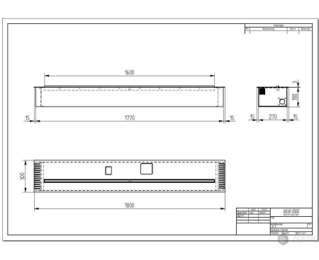 Биокамин автоматический ZeFire Automatic 1800 с ДУ