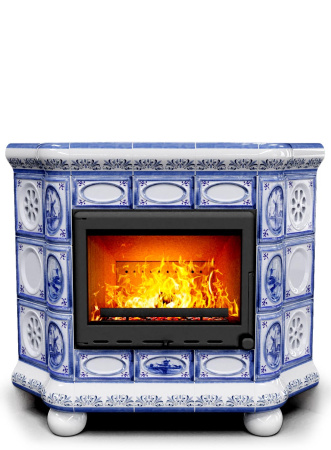 Печь-камин КимрПечъ Медальон Угловой - Голландия