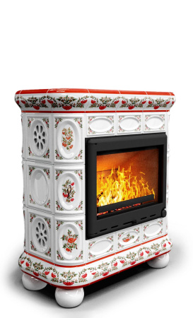 Печь-камин КимрПечъ Медальон Центральный - Рябина