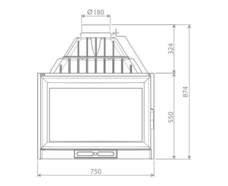Топка Nordflam Remus
