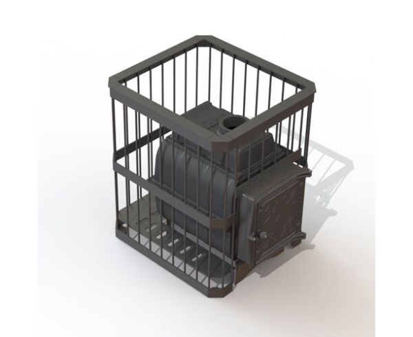 Печь для бани Fireway Parovar 18 прут (211) без выноса