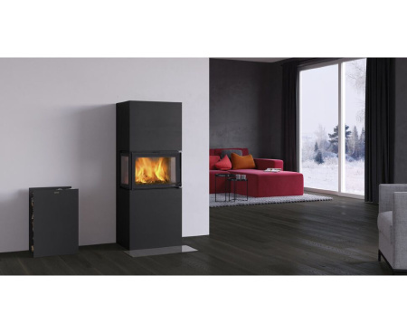 Печь-камин Nordpeis Box Black Печь-камин Nordpeis Box Black