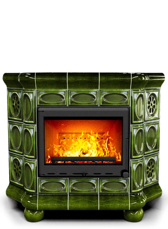 Печь-камин КимрПечъ Медальон Угловой - Хвоя