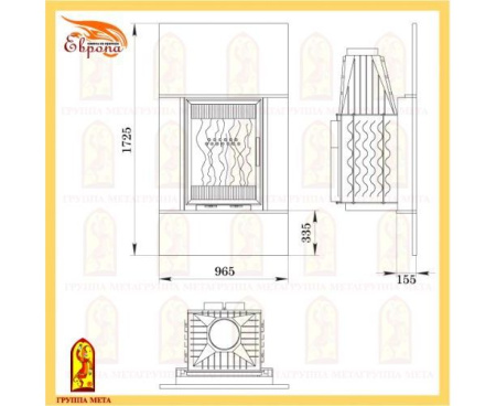 Облицовка Мета Милан 840