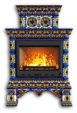 Печь камин КимрПечь Кострома Центральный Двухъярусный Январь