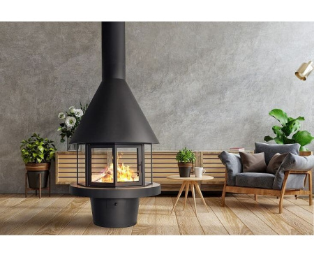 Камин Fireplace 24 с остеклением