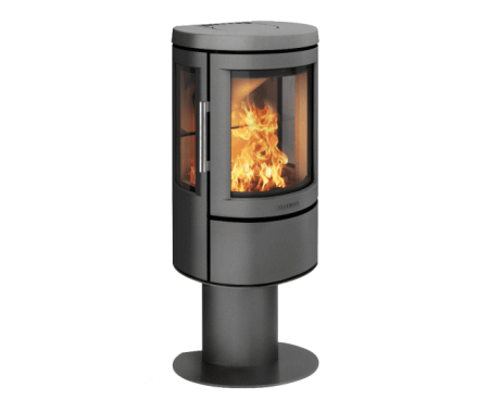 Печь HWAM 2610с на пьедестале Печь HWAM 2610с на пьедестале