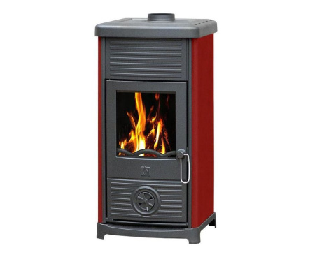 Печь Plamen MAESTRAL N, эмалированная, красная