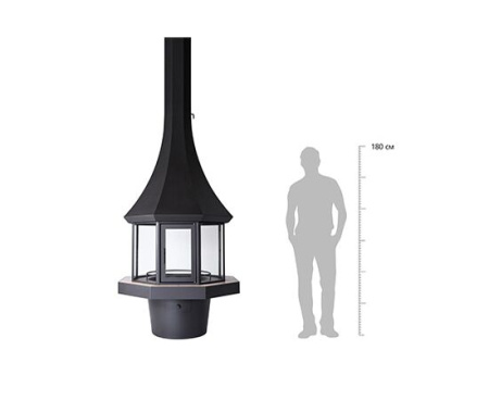 Камин Fireplace 28 с остеклением