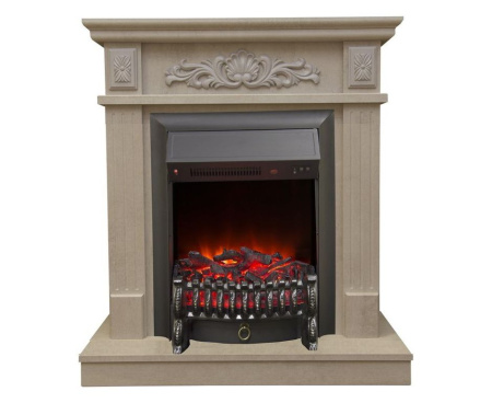 Камин RealFlame Adelaida WT с Fobos lux BL S Камин RealFlame Adelaida WT с Fobos lux BL S