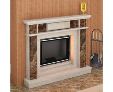 Камин Мета Валенсия 700 с топкой Рона 714Ш