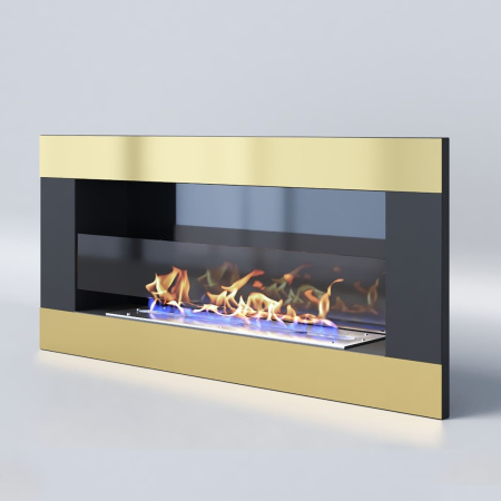 Биокамин "Русский огонь" Голд встраиваемый