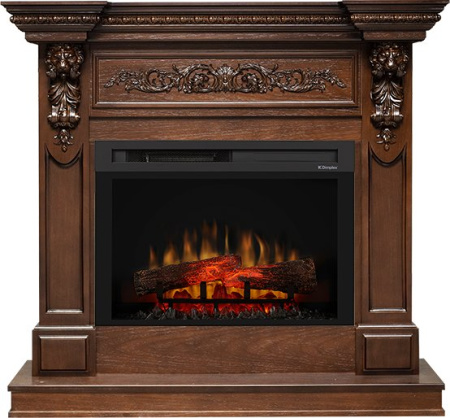 Каминокомплект Lancaster - Темный дуб с очагом XHD26L-INT