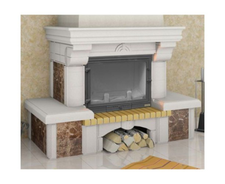 Камин Мета Ноктюрн имперадор 700 с топкой Промо 700