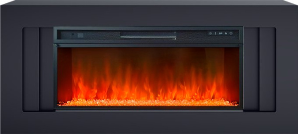 Каминокомплект Line 42 (Разборный) - Серый графит с очагом Vision 42 LED