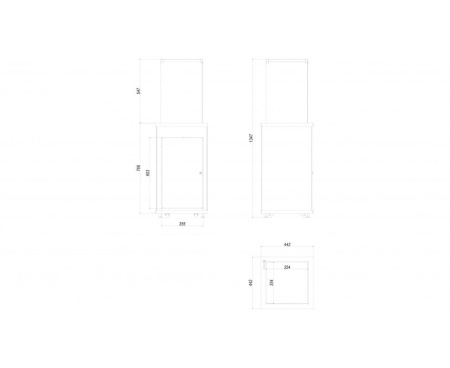 Газовый нагреватель Kratki PATIO MINI/G31/37MBAR/CZ