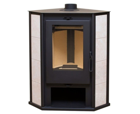 Печь Мета Одер 7 угловой с плитой