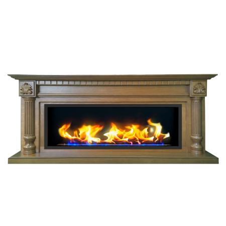 Биокамин в линейном портале "Русский огонь" Македония