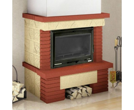 Камин Мета Нота с топкой Аксиома