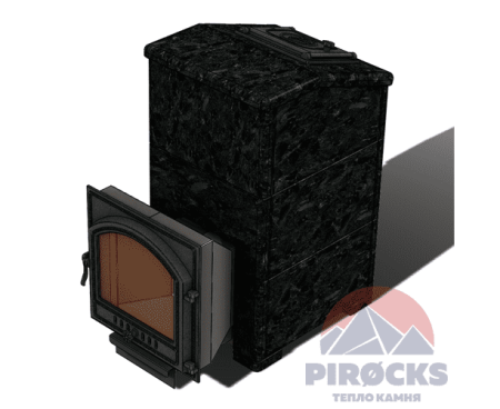 Облицовка Pirocks Президент 24 (пироксенит) без дна