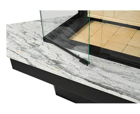 Камин Fireplace 23 угловой с остеклением