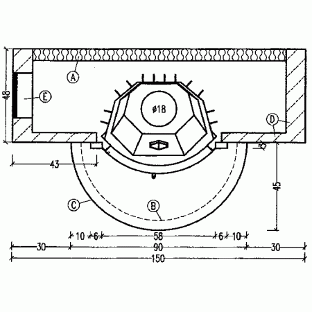 Облицовка Hark 1/52.0 Nero Assoluto poliert