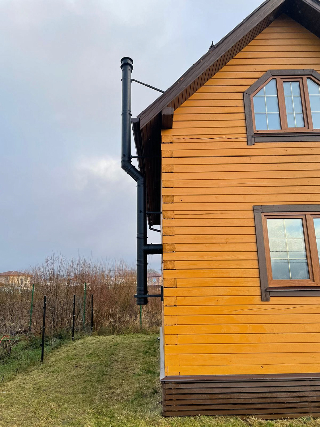 Монтаж дымохода