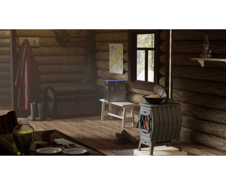 Печь Бахта черная