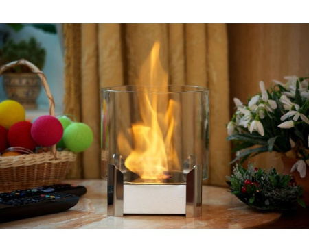 Биокамин Silver Smith MINI 1 PREMIUM WHITE