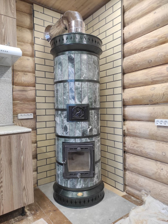 Печь КДМ Ладушка в змеевике