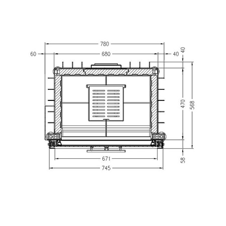 Топка SPARTHERM Varia 1Vh-4S-51