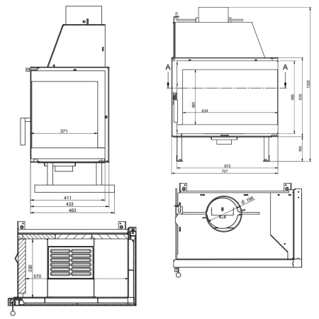 Топка KFD ECO 70 L Топка KFD ECO 70 L