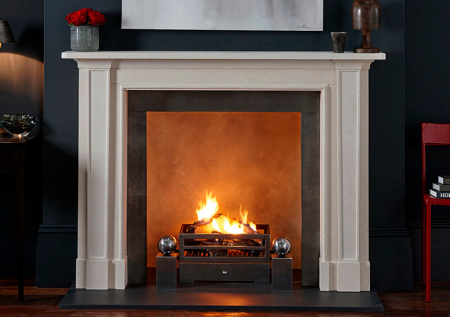 Портал для камина из камня Парма