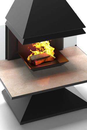 Камин пристенный CANDLE Plus