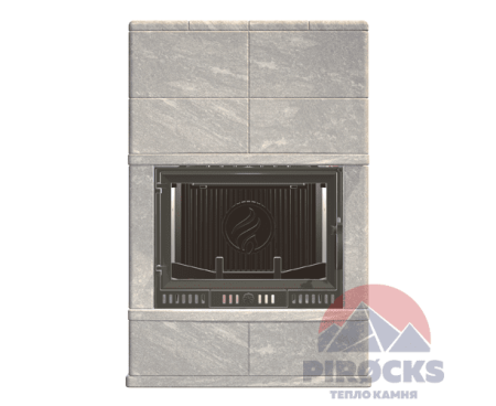 Камин Pirocks Хельсинки (талькохлорит) с топкой Atina