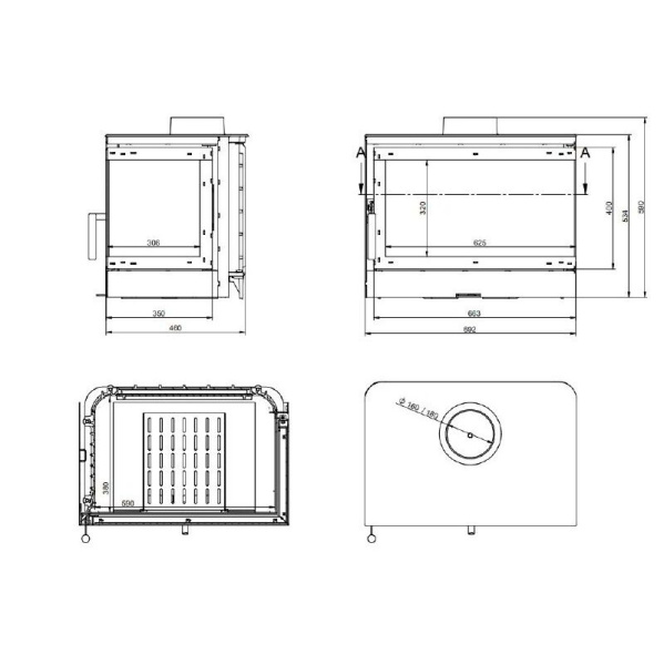 Топка KFD ECO M 14 R