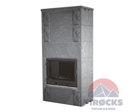Камин Pirocks Гета (талькохлорит) с топкой Atina Камин Pirocks Гета (талькохлорит) с топкой Atina