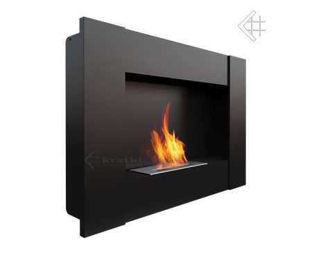 Биокамин Kratki BRAVO 2 черный, TUV