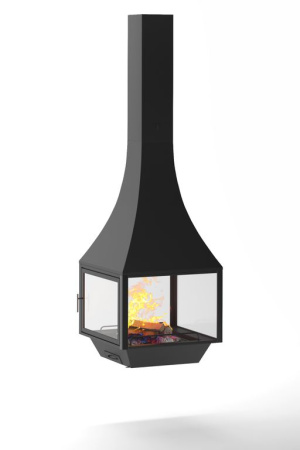 Камин подвесной VETRO