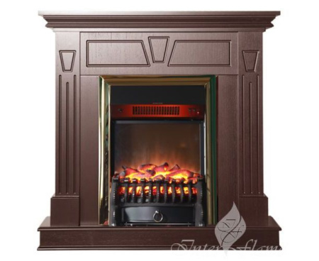 Камин InterFlame Berta M (Берта М) светлый дуб с FOBOS GLS BR