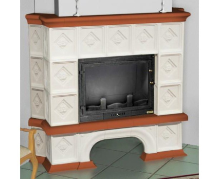 Камин Мета Унисон угловой с топкой Промо 700Ш