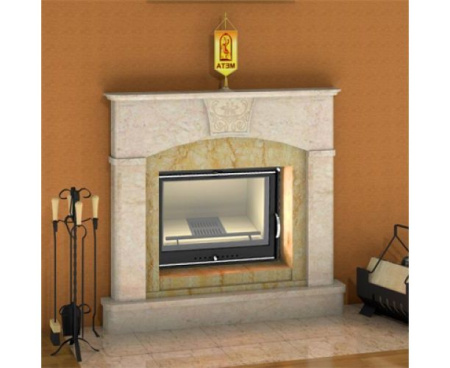 Камин Мета Прага 700 с топкой Эльба АКВА 700Ш