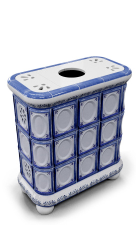 Печь камин КимрПечь Медальон Центральный Голландия