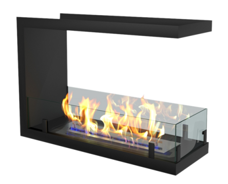 Биокамин ZeFire торцевой сквозной Standart 700