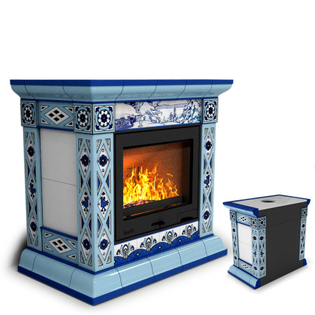 Печь камин КимрПечь Билибин Пристенный Зима