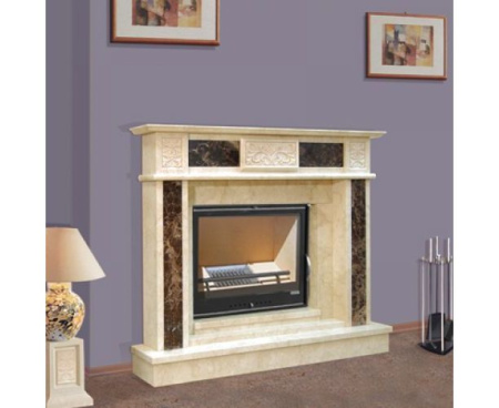 Камин Мета Вена 800 с топкой Эльба 800Ш