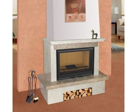 Камин Мета Верона 800 с топкой Эльба 800П